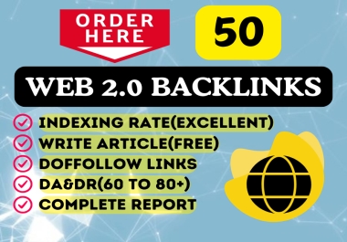 I will high da pa web 2.0 backlinks to boost your website