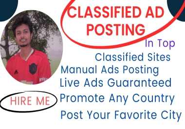 I Will Build Classified Ad Backlinks for Your Website Ranking