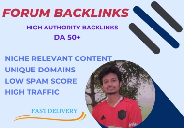 I Will Create Links In Professional Forums Backlinks To Improve Your Online Presence