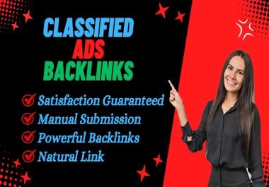 I will create 100 classified ads Backlinks from best quality sites