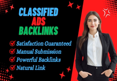 I will create 100 classified ads Backlinks from best quality sites