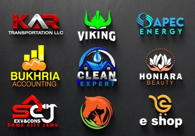 I will Make 3 High Quality Logo Design For You In Just 2 Days