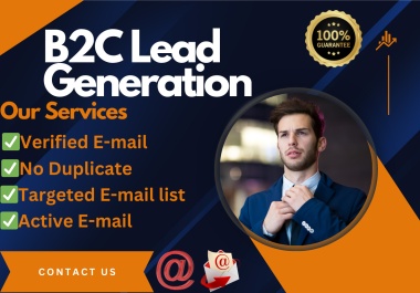 I will provide niche targeted bulk email list,  b2c email list for email campaign