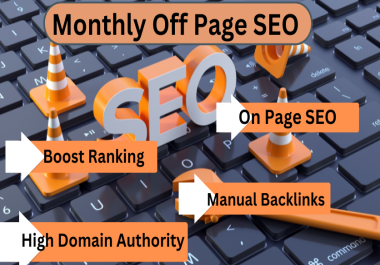 Monthly Off-Page SEO Services to Boost Your Website Rankings