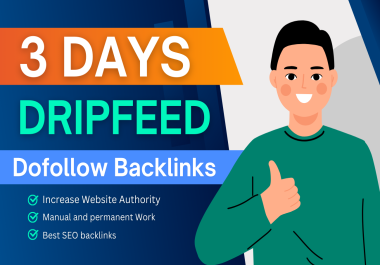 I Will Make 150 Backlinks daily 50 Dripfeed Backlinks SEO linkbuilding High DA links