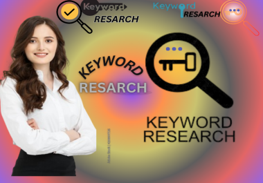 I will provide best SEO keyword research to rank your website