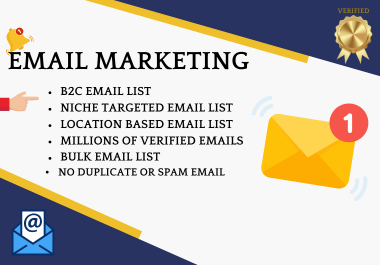 I will provide niche targeted bulk emails