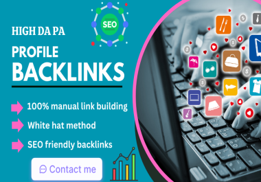 High Quality 100 Profile Backlinks to Enhance Your SEO Success