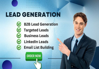 I will do data enrich, contact list build, targeted leads,  linkedin sales navigator leads