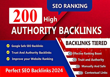 I will do 200 high quality do follow white hat SEO backlinks