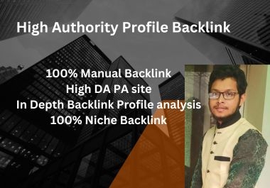 High Authority Profile Backlink Services for Better SEO and Rankings