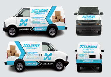 I will design professional van wrap design,  car wrap design,  any vehicle wrap design