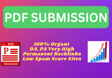 I'll be submitting a PDF submission to 70 top document-sharing sites.