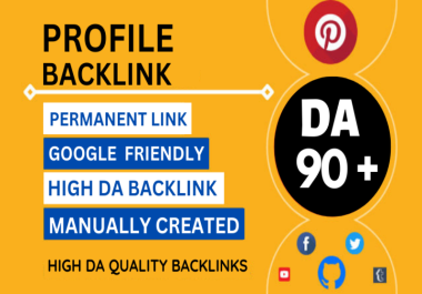 I will deliver 100 do follow white hat SEO Profile Backlinks