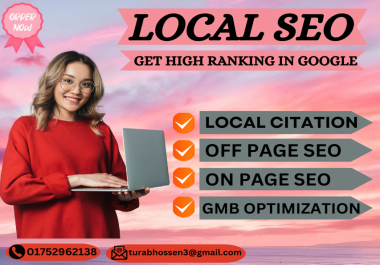 I will do local SEO service for top google rankings