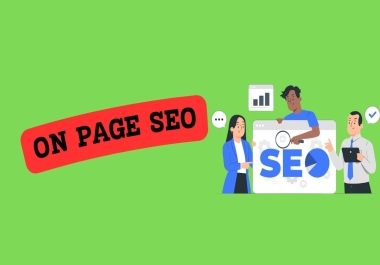 I will Complete On-Page SEO & Optimization