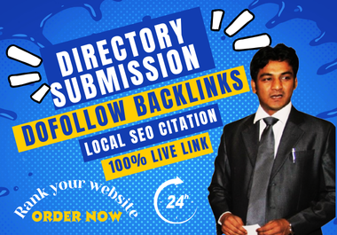 I Will Provide Manual H-Q Directory Submission with Dofollow SEO Backlinks