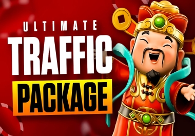 Rank with ULTIMATE TRAFFIC PACKAGE