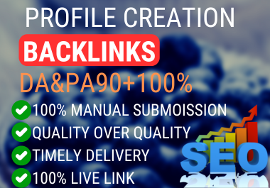 100 High-Authority Profile Creation Backlinks &ndash Boost Your SEO