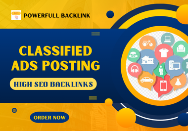 Link Building High authority Classified Ads Posting SEO Live Backlinks