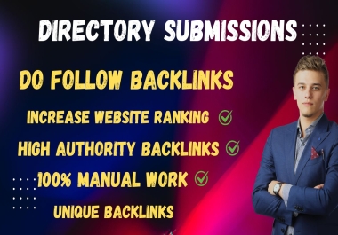 I Will Do 400+ High-Quality Directory Submission SEO Backlinks