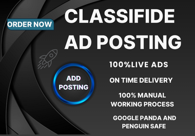 I will give you 100 ad posting on high traffics sites post for Google Ranking