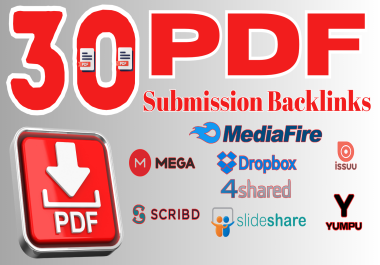 30 PDF Submission Backlinks to Best DA PA Websites