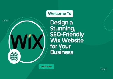 Professional Wix Website Design and Customization Service