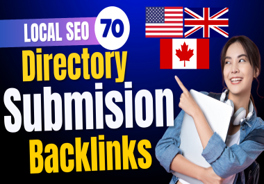 Boost SEO with 70 Live Directory Submissions High-Quality Backlinks