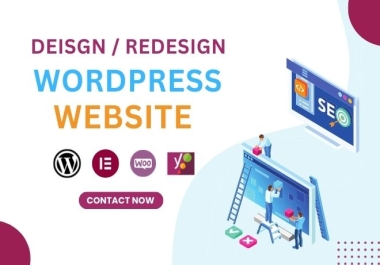 I will develop WordPress website for business and blogs with fully responsive