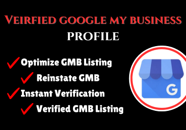 I will create a google my business profile google optimization instant verified