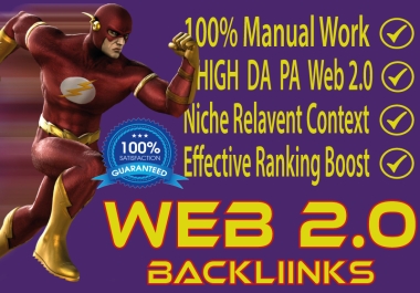 2025 Updated 120 High DA PA Web 2.0 Backlinks to BOOST your targeted websites.