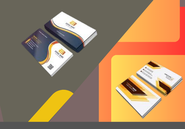 I will design a business card for your brand.