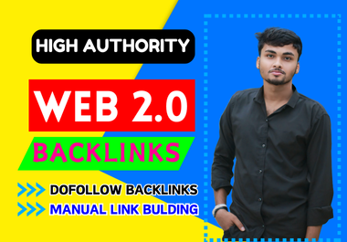 I Will create 111+ Web2.0 High Quality 2025 update Dofollow Backlinks On High DA Website