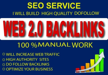 Build Strong SEO with Powerful 100 Web 2.0 Backlinks for Boost Your Website Authority