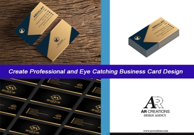 Create Professional and Eye Catching Business Card Design