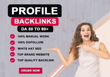 High-Quality 100 Profile Backlinks for Stronger SEO Rankings