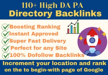 High-Quality Dofollow Instant Approval Directory Backlink Service