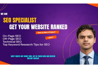 SEO Specialist Dedicated to Elevating Your Website to the Top of Search Engine Results