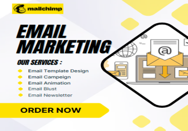 I will create responsive email design for mailchimp template