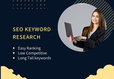 I will do profitable KGR keyword research and competitor analysis with top tools.