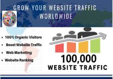 Get 100,000 Worldwide Web Traffic to your Web site for 30 days