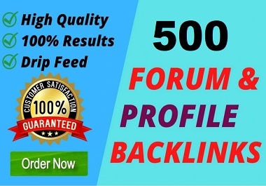 500 High Authority Forum Backlinks to Boost Your SEO Ranking