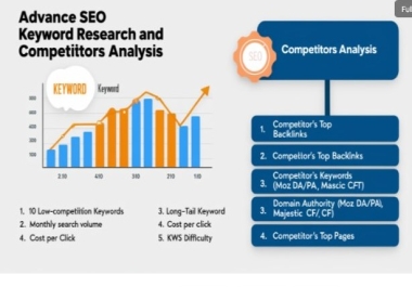 I will do advanced SEO keyword research for top google ranking