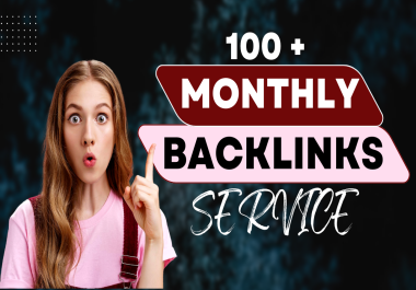 monthly offpage SEO service With Manual 100 +High-Quality Manual Backlinks and WEB2.0 backlink