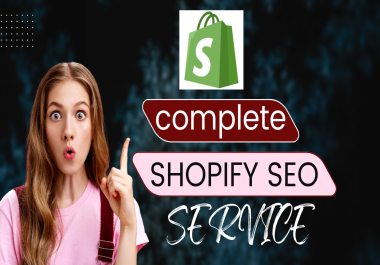 Complete Shopify SEO Service,  Products Meta Title,  Meta Description,  Meta tags