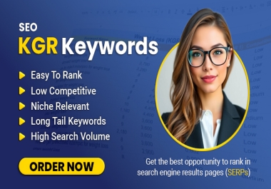 Long Tail KGR Keyword Research