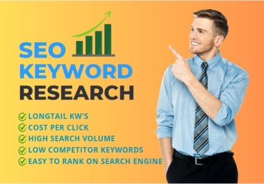 I will do professional keyword research for your targeted niche