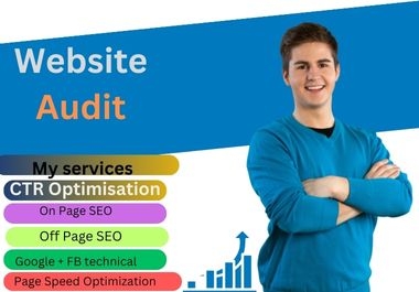 I will do Your Website's SEO Audit Issues for Higher Rankings.