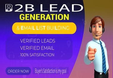 B2B leads Generation and Email Listing.